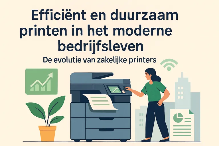 Efficiënt en duurzaam printen in het moderne bedrijfsleven