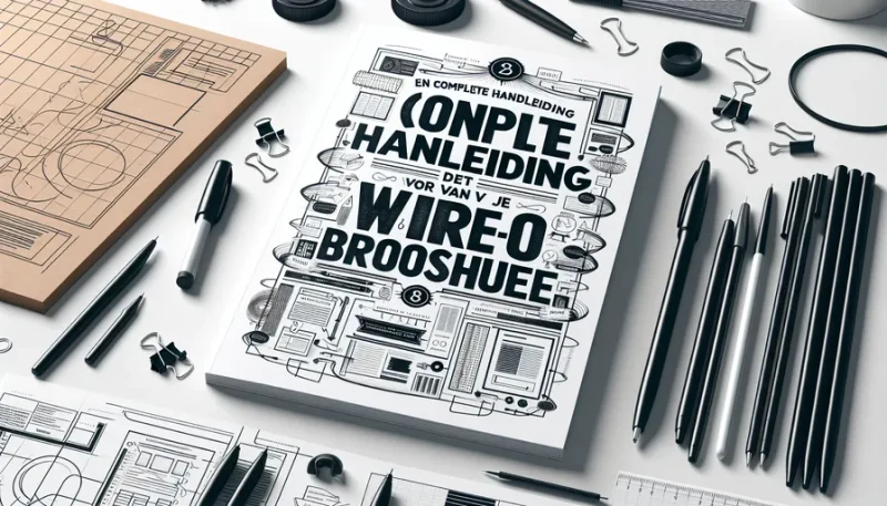 Een complete handleiding voor het ontwerpen van je wire-o brochure