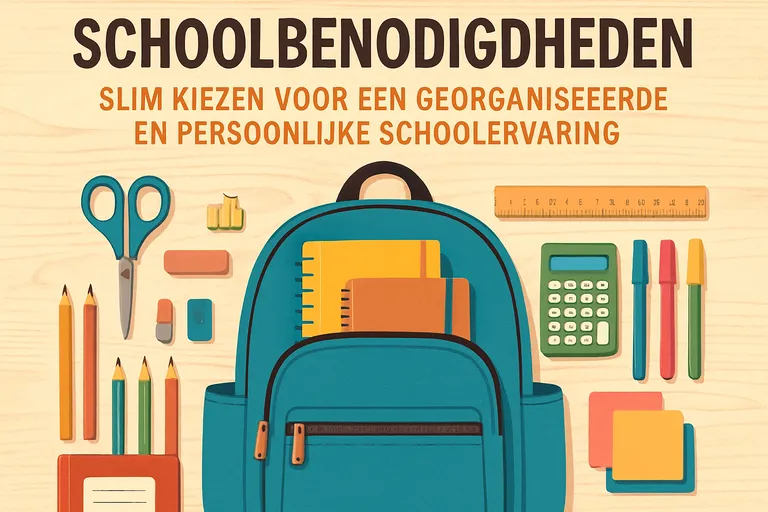 Schoolbenodigdheden: slim kiezen voor een georganiseerde en persoonlijke schoolervaring